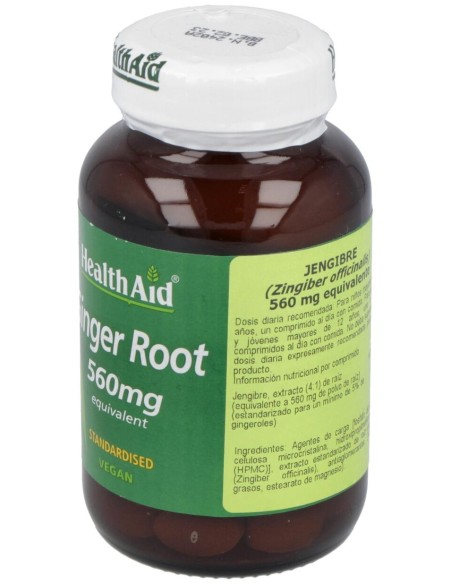 Jengibre (Ginger Root) Raiz 60Comp. Health Aid