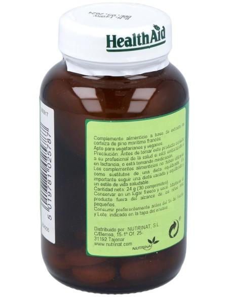 Pycnogenol 30Mg. 30Comp. Health Aid