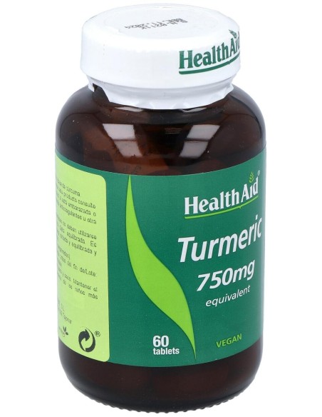 Curcuma Raiz (Turmeric) 60Comp. Health Aid