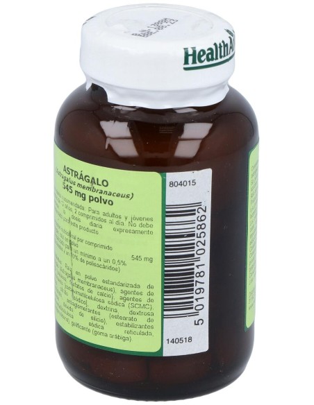 Astragalo Raiz Ext.Estand. 60Comp. Health Aid