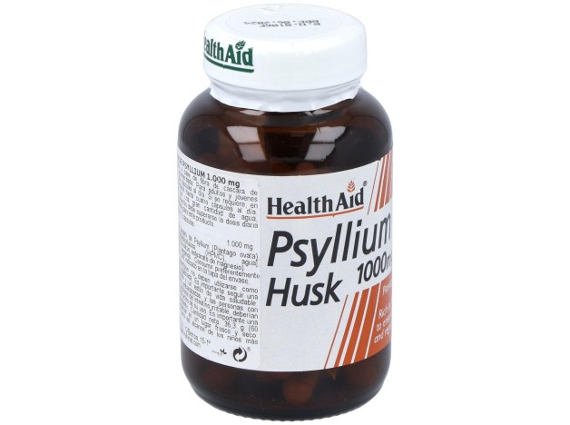 Fibra De Cascara Psyllium 60Comp. Health Aid