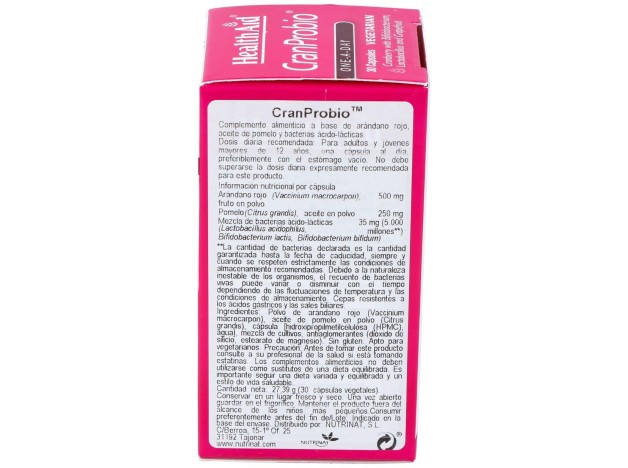 Cranprobio 30Vcap. Health Aid