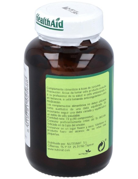 Curcuma Raiz (Turmeric) 60Comp. Health Aid