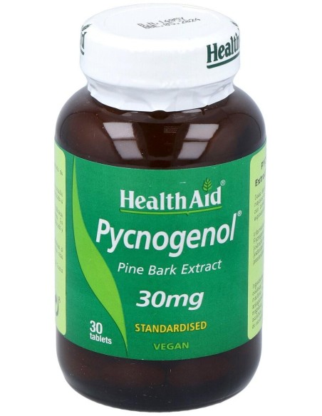 Pycnogenol 30Mg. 30Comp. Health Aid