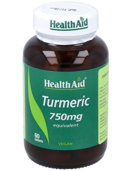 Curcuma Raiz (Turmeric) 60Comp. Health Aid