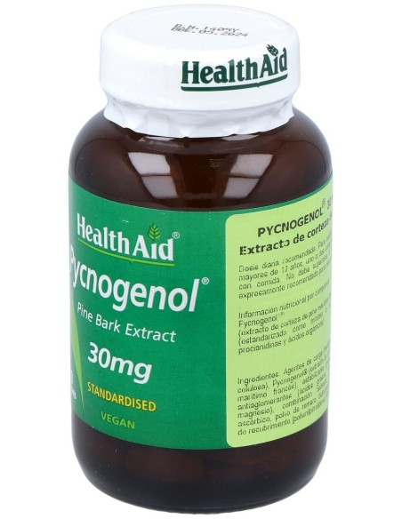 Pycnogenol 30Mg. 30Comp. Health Aid