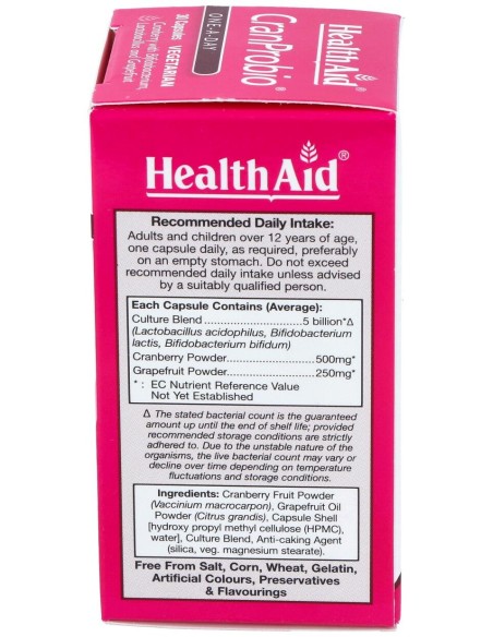 Cranprobio 30Vcap. Health Aid