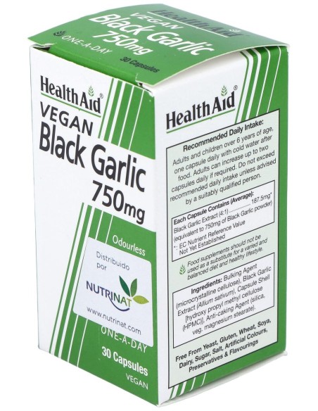 Ajo Negro (Rico En S-Alilcisteina) 30Vcap. Health