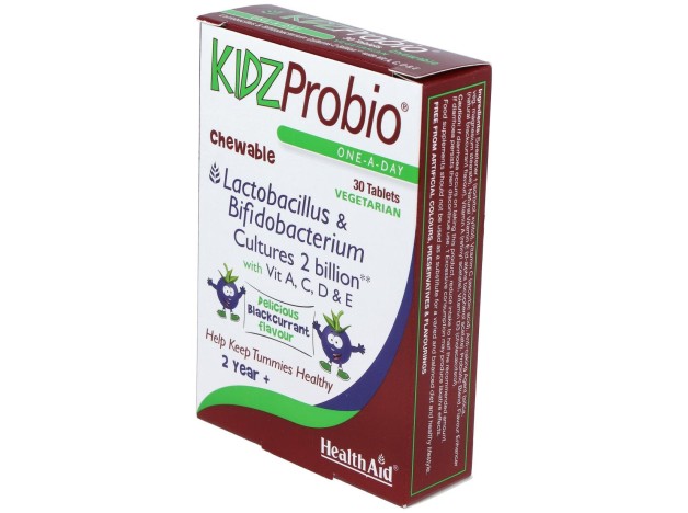 Kidzprobio 2000Millones Y Vitaminas 30Comp. Health