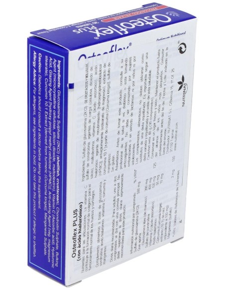 Osteoflex Plus Con Ac.Hialuronico 30Comp.