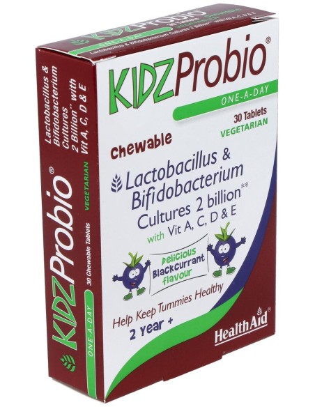 Kidzprobio 2000Millones Y Vitaminas 30Comp. Health