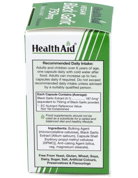 Ajo Negro (Rico En S-Alilcisteina) 30Vcap. Health