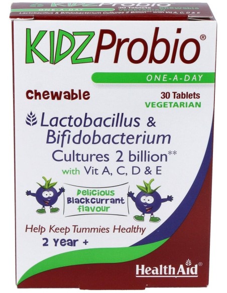 Kidzprobio 2000Millones Y Vitaminas 30Comp. Health