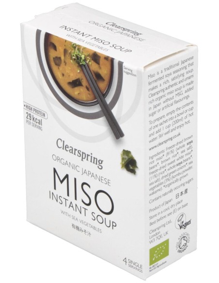 Sopa De Miso Y Algas Instantanea 4Sbrs.