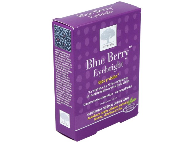 New Nordic Blue Berry Eyebright 60Comp
