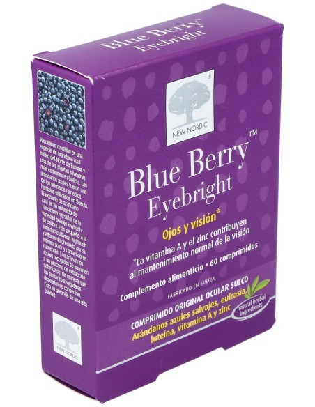 New Nordic Blue Berry Eyebright 60Comp