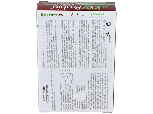 Kidzprobio 2000Millones Y Vitaminas 30Comp. Health