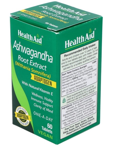 Healthaid Ashwagandha 60Caps