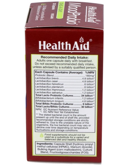 Moodprobio 30Billion Vegan 30Vcaps.