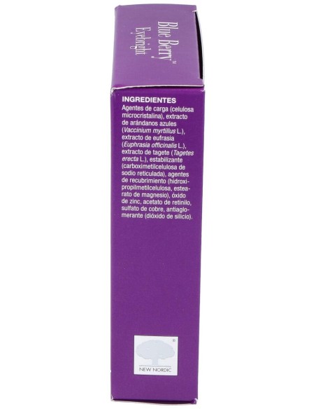 New Nordic Blue Berry Eyebright 60Comp