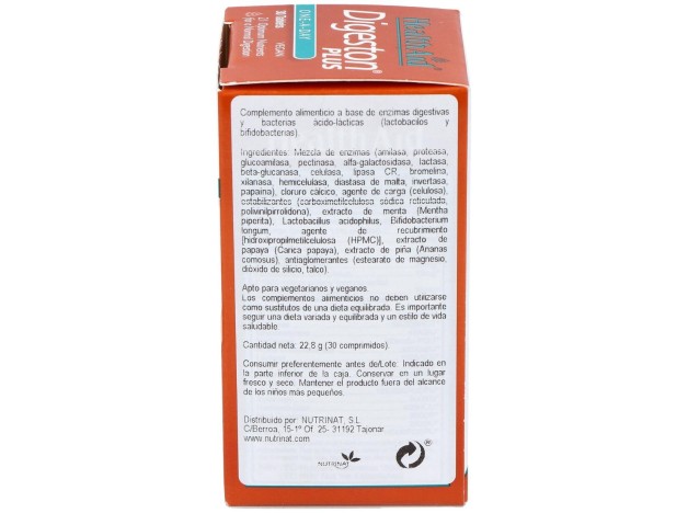 Digeston Plus Con Prebioticos 30Comp.