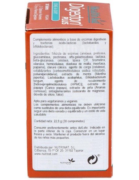 Digeston Plus Con Prebioticos 30Comp.