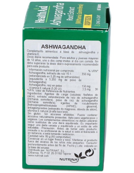Healthaid Ashwagandha 60Caps