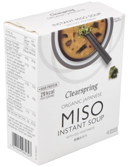 Sopa De Miso Y Algas Instantanea 4Sbrs.