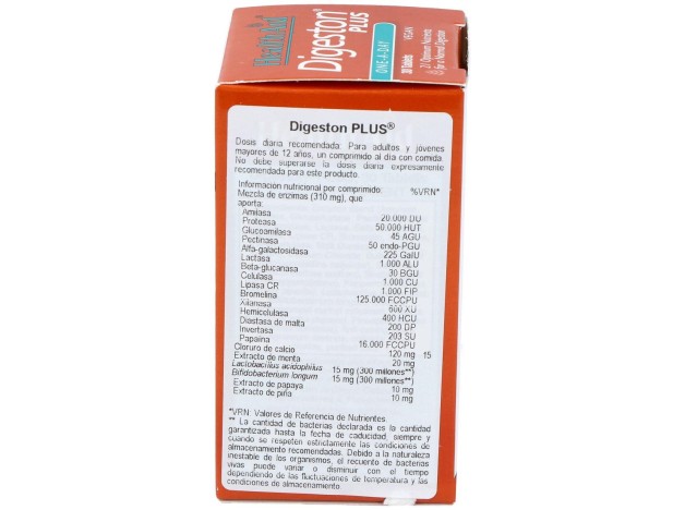 Digeston Plus Con Prebioticos 30Comp.