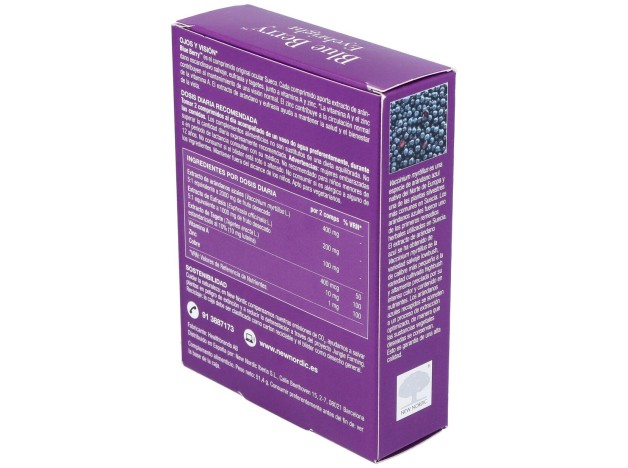 New Nordic Blue Berry Eyebright 60Comp