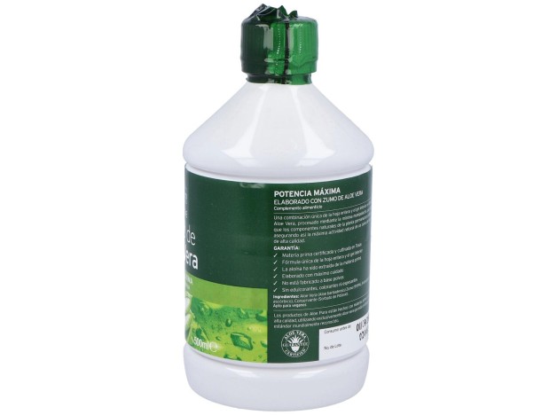 Aloe Pura Jugo Aloe Vera Fuerza Máxima 500Ml