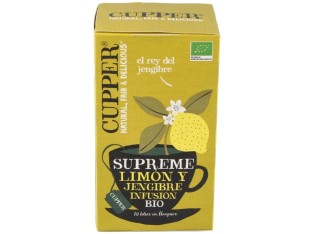 Limon Y Jengibre Infusion 20 Bolsitas.Bio