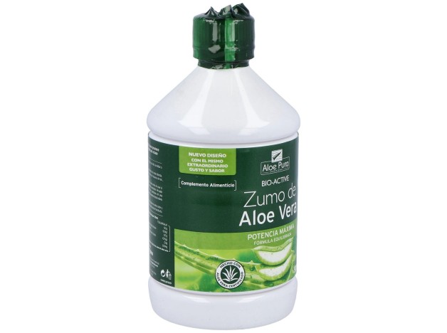 Aloe Pura Jugo Aloe Vera Fuerza Máxima 500Ml