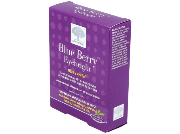 New Nordic Blue Berry Eyebright 60Comp