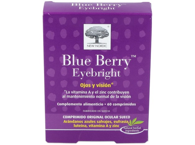 New Nordic Blue Berry Eyebright 60Comp