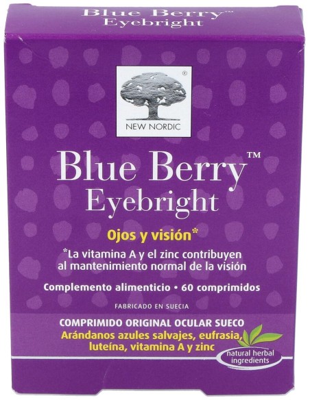 New Nordic Blue Berry Eyebright 60Comp