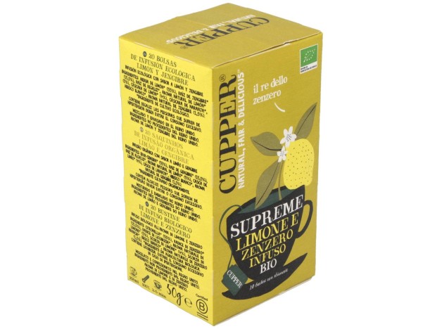 Limon Y Jengibre Infusion 20 Bolsitas.Bio