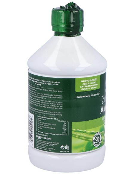 Aloe Pura Jugo Aloe Vera Fuerza Máxima 500Ml