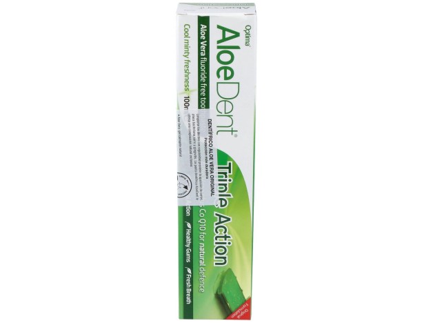Aloedent Aloe Vera Triple Accion Dentifrico 100Ml.