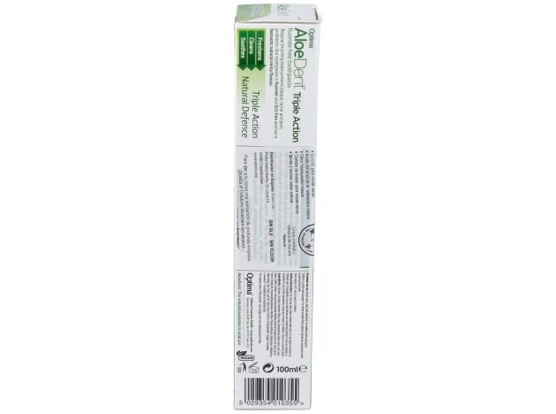 Aloedent Aloe Vera Triple Accion Dentifrico 100Ml.