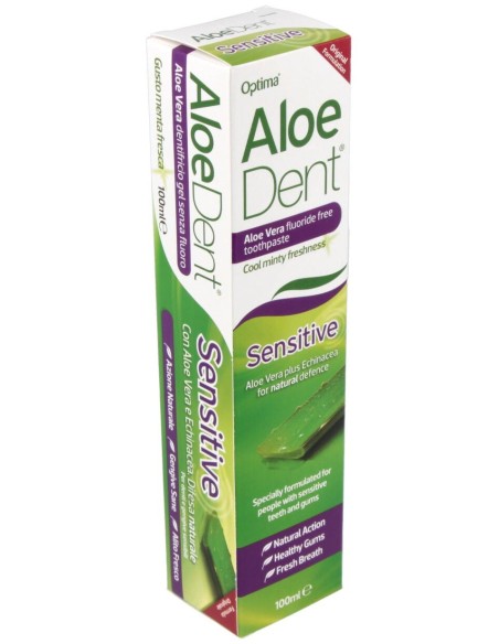 Aloedent Sensitive Dentifrico 100Ml.