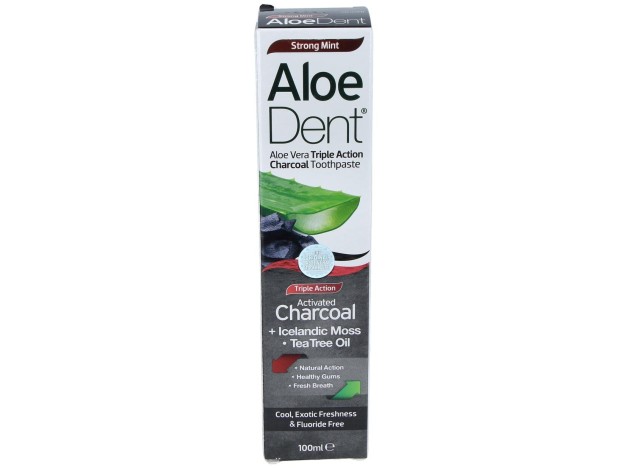 Aloedent Carbon Activo Dentifrico 100Ml.