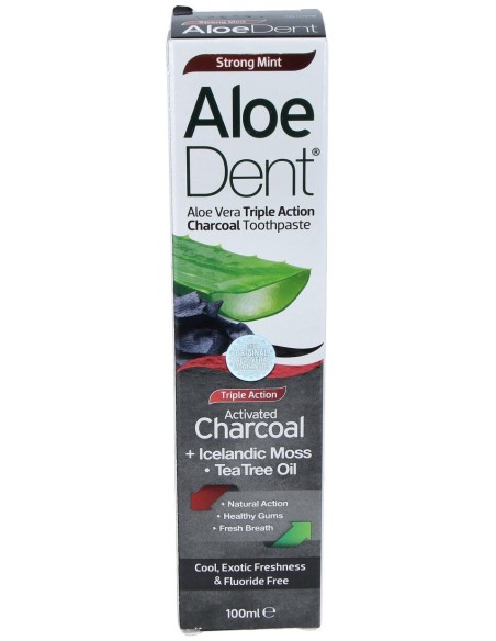 Aloedent Carbon Activo Dentifrico 100Ml.