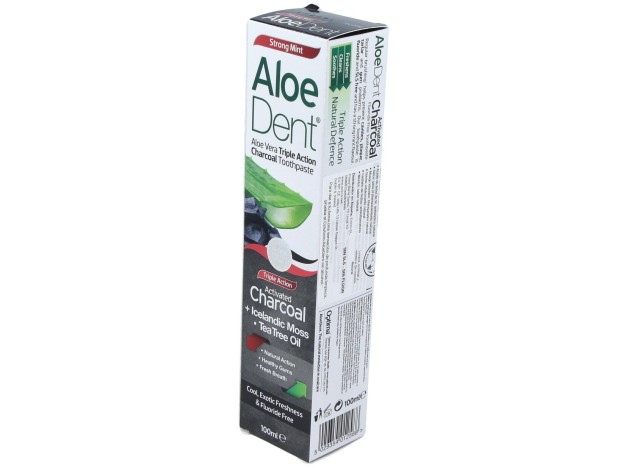 Aloedent Carbon Activo Dentifrico 100Ml.