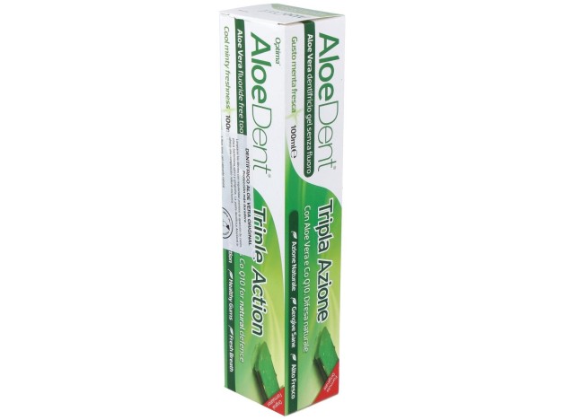 Aloedent Aloe Vera Triple Accion Dentifrico 100Ml.