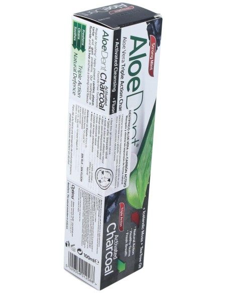 Aloedent Carbon Activo Dentifrico 100Ml.