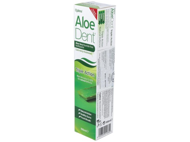 Aloedent Aloe Vera Triple Accion Dentifrico 100Ml.