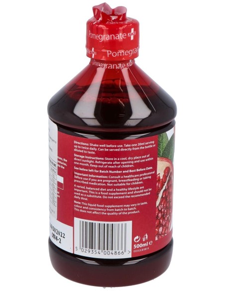 Zumo De Granada Pomegranate Alta Potencia 500Ml.