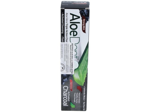 Aloedent Carbon Activo Dentifrico 100Ml.