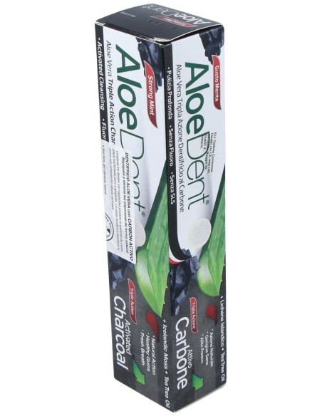 Aloedent Carbon Activo Dentifrico 100Ml.